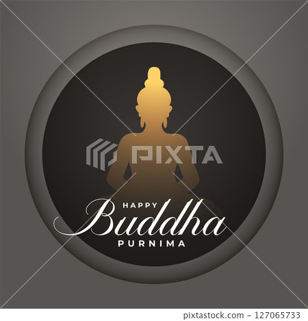 hindu religious buddha purnima background for inner peace and faith 127065733