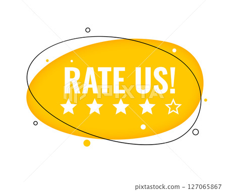review and rate us star business background in modern style review and rate us star business background in modern style 127065867