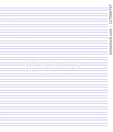 Grid paper. Abstract striped background with color horizontal lines. Geometric pattern for school, wallpaper, textures, notebook. Lined paper blank isolated on transparent background 127066797