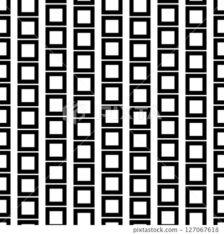 Abstract geometric black and white seamless pattern for web page, textures, card, poster, fabric, textile. Monochrome graphic repeating design. Modern minimalist stylish squared ornament Abstract geometric black and white seamless pattern for web page, textures, card, poster, fabric, textile. Monochrome graphic repeating design. Modern minimalist stylish squared ornament 127067618