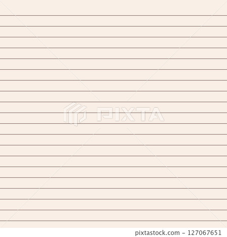 Grid paper. Abstract striped background with color horizontal lines. Geometric pattern for school, wallpaper, textures, notebook. Lined paper blank isolated on transparent background 127067651