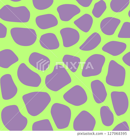 Abstract modern giraffe seamless pattern. Animals trendy background. Colorful decorative vector stock illustration for print, card, postcard, fabric, textile. Modern ornament of stylized skin 127068395