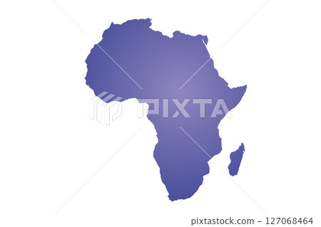 Map of Africa, sign silhouette. World Map Globe. Vector Illustration isolated on transparen background. African continent Map of Africa, sign silhouette. World Map Globe. Vector Illustration isolated on transparen background. African continent 127068464