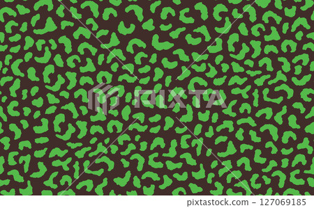 Abstract modern leopard seamless pattern. Animals trendy background. Color decorative vector stock illustration for print, card, postcard, fabric, textile. Modern ornament of stylized skin 127069185