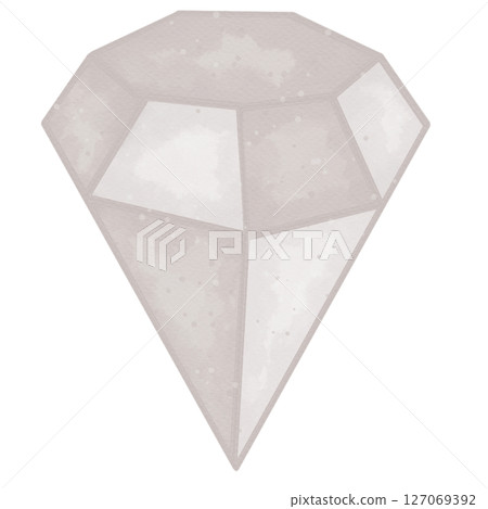 green gem stone isolated on white background green gem stone isolated on white background 127069392