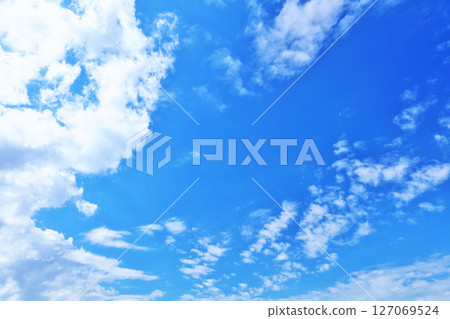 Autumn sky and clouds 127069524