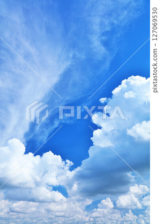 Summer blue sky and clouds Summer blue sky and clouds 127069530