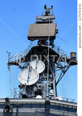 Bridge and radar of the training ship "Shimakaze" Bridge and radar of the training ship "Shimakaze" 127070143