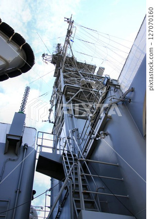 The beautiful truss structure of the mast of the training ship "Shimakaze" The beautiful truss structure of the mast of the training ship "Shimakaze" 127070160