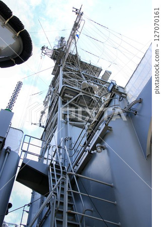 The beautiful truss structure of the mast of the training ship "Shimakaze" The beautiful truss structure of the mast of the training ship "Shimakaze" 127070161