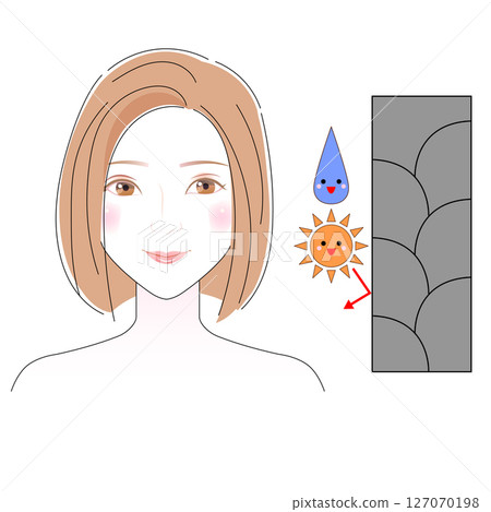 頭髮健康的女人 127070198