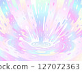 夢幻背景與彩色液體飛濺 127072363