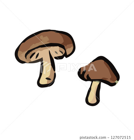 簡單的香菇的插圖 127072515