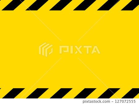 Danger/prohibition tape striped background 127072555