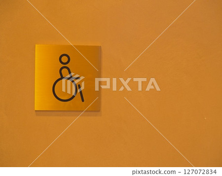Multi-purpose toilet sign (stylish) Multi-purpose toilet sign (stylish) 127072834