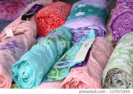 Arimatsu Shibori Festival, Shibori cloth Arimatsu Shibori Festival, Shibori cloth 127072850