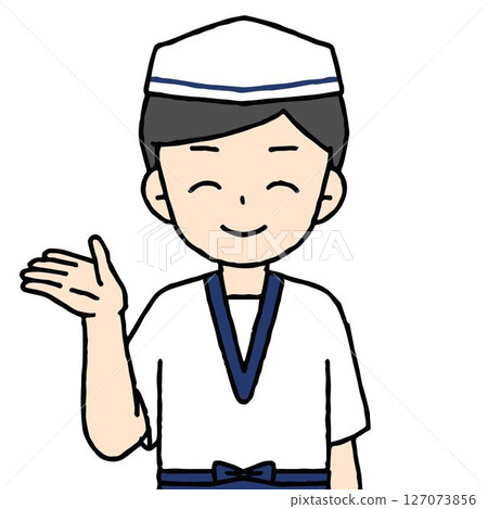 一位男廚師正在帶領大家參觀 127073856
