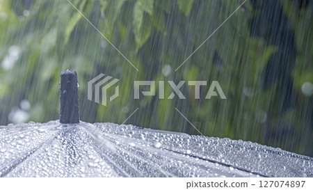 Image of rainy season and heavy rain Image of rainy season and heavy rain 127074897