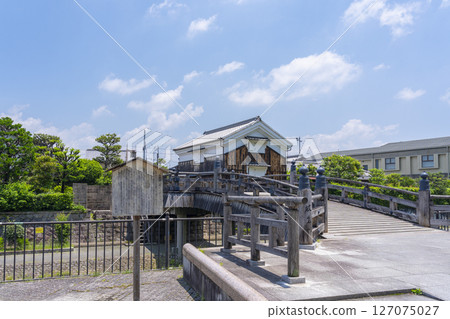 Aoi Bridge over the Hirose River in Yawata City, Kyoto Aoi Bridge over the Hirose River in Yawata City, Kyoto 127075027
