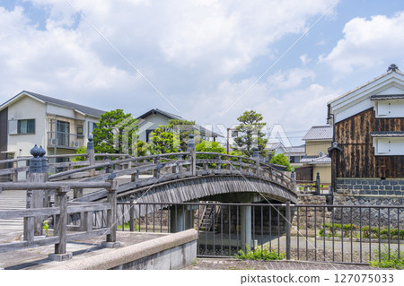 在廣瀨川的Aoi橋樑在八幡市，京都 127075033