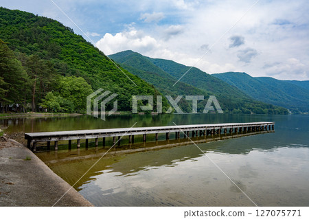 Lakeside campsite: Lake Nakatsuna, Omachi City, Nagano Prefecture Lakeside campsite: Lake Nakatsuna, Omachi City, Nagano Prefecture 127075771