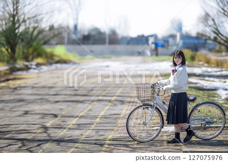 自行車和學生 自行車和學生 127075976
