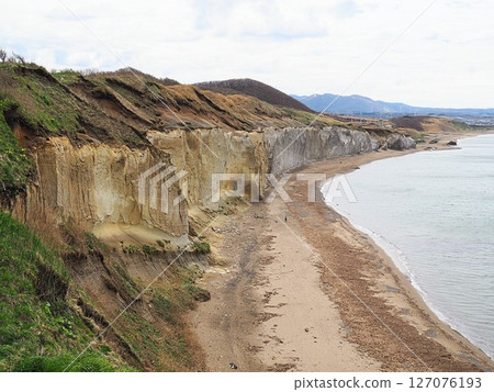 Shirafura of Takise Beach in Otobe, Hokkaido Shirafura of Takise Beach in Otobe, Hokkaido 127076193