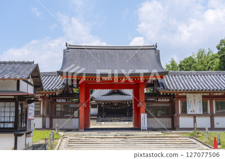 石清水八幡宮南門 127077506