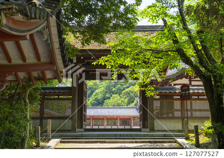石清水八幡宮東宮神社：北門和筒井 127077527