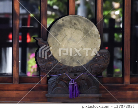 Rokusonno Shrine Main Hall Sacred Mirror Rokusonno Shrine Main Hall Sacred Mirror 127078055