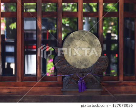 Rokusonno Shrine Main Hall Sacred Mirror Rokusonno Shrine Main Hall Sacred Mirror 127078056