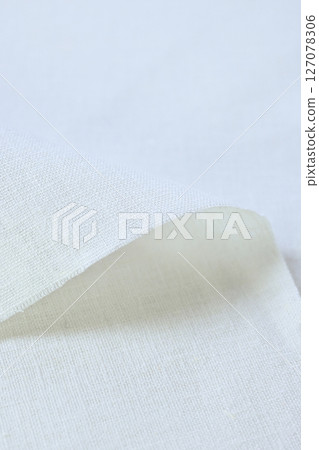 white cream hemp viscose natural fabric cloth color, sackcloth rough texture of textile fashion 127078306