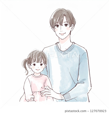 為父母與子女、家庭和夫妻提供的插圖資料 為父母與子女、家庭和夫妻提供的插圖資料 127078923