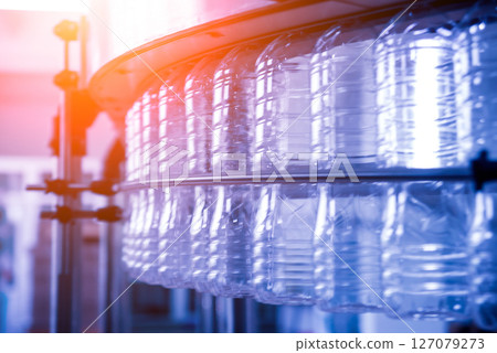 The plastic bottle blowing machine. PET preforms for blowing of plastic bottles The plastic bottle blowing machine. PET preforms for blowing of plastic bottles 127079273