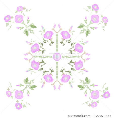 Morning Glory Mandala – Dream of Peach Blossoms Morning Glory Mandala – Dream of Peach Blossoms 127079857