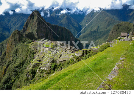 南美洲秘魯的馬丘比丘遺址 127080453