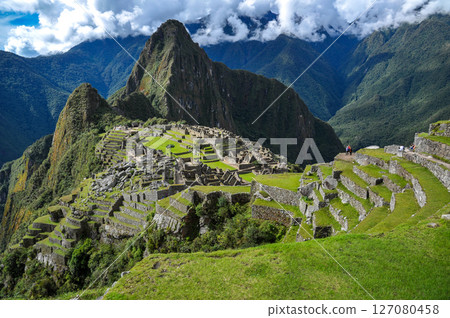 南美洲秘魯的馬丘比丘遺址 127080458