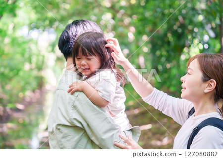 Children and family in good mood Children and family in good mood 127080882