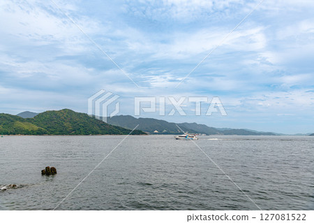 莫圖吉納海岸的天空和大海 127081522