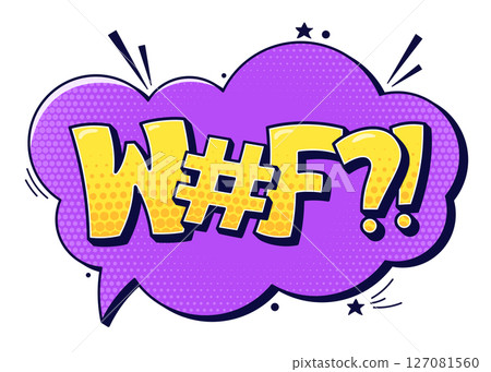 Colorful sticker phrase. Colorful sticker phrase. 127081560