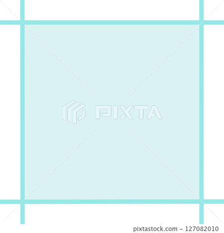 帶有十字線的淺藍色框架（帶有訊息框架和背景的 PNG） 127082010