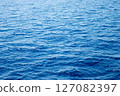 blue background of sea wate 127082397