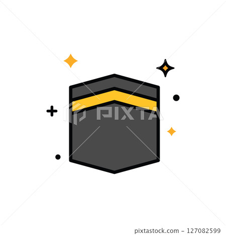 Icons for muslim hajj Icons for muslim hajj 127082599
