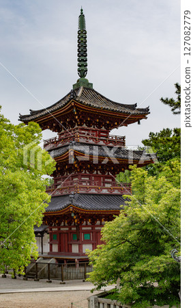 兵庫縣加古川市戶田山覺林寺三重塔 127082779