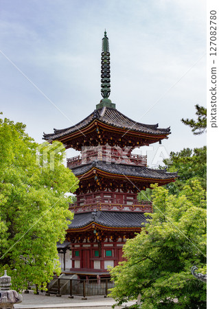兵庫縣加古川市戶田山覺林寺三重塔 127082780