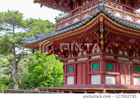 兵庫縣加古川市戶田山覺林寺三重塔 兵庫縣加古川市戶田山覺林寺三重塔 127082785