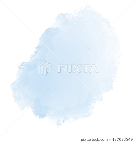 Blue transparent spot. Oval with uneven edges. Watercolor stains and spots. Background and template for text. Watercolor illustration without background. Hand drawing. High quality illustration Blue transparent spot. Oval with uneven edges. Watercolor stains and spots. Background and template for text. Watercolor illustration without background. Hand drawing. High quality illustration 127083549