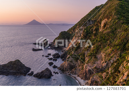 《Kagoshima Prefecture》Sata Cape Observatory: View from the southernmost point of the mainland 127083701