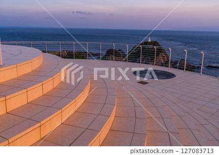 《Kagoshima Prefecture》Sata Cape Observatory: View from the southernmost point of the mainland 《Kagoshima Prefecture》Sata Cape Observatory: View from the southernmost point of the mainland 127083713