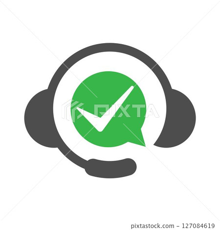 Approved customer service icon 127084619